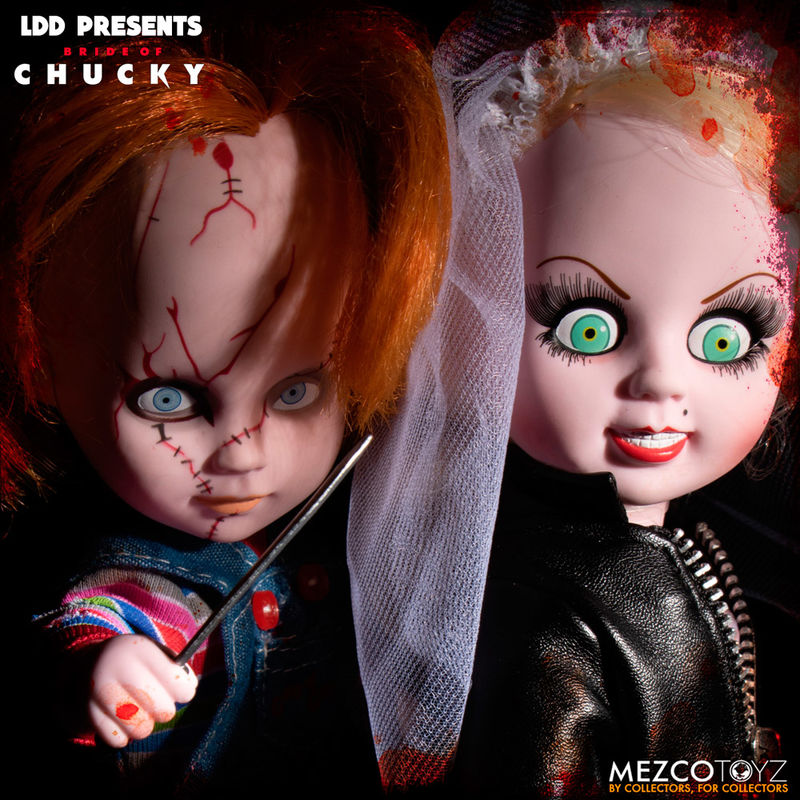 Living Dead Dolls Chucky e Tiffany 25cm Figura da Collezione - Nerdscape