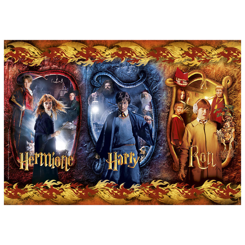 Harry Potter Harry, Ron and Hermione puzzle 104pzs Nerdscape