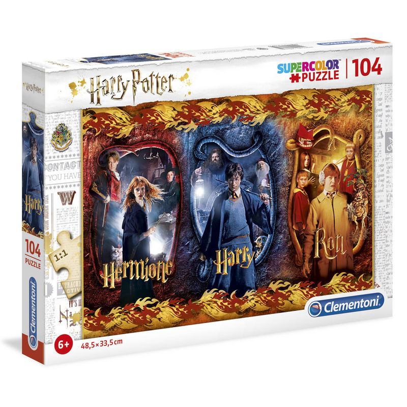 Harry Potter Harry, Ron and Hermione puzzle 104pzs Nerdscape