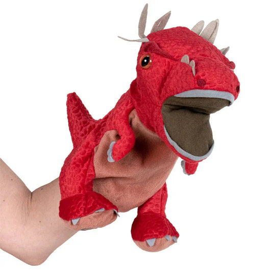 Jurassic World Stygimoloch hand puppet plush toy 25cm Nerdscape