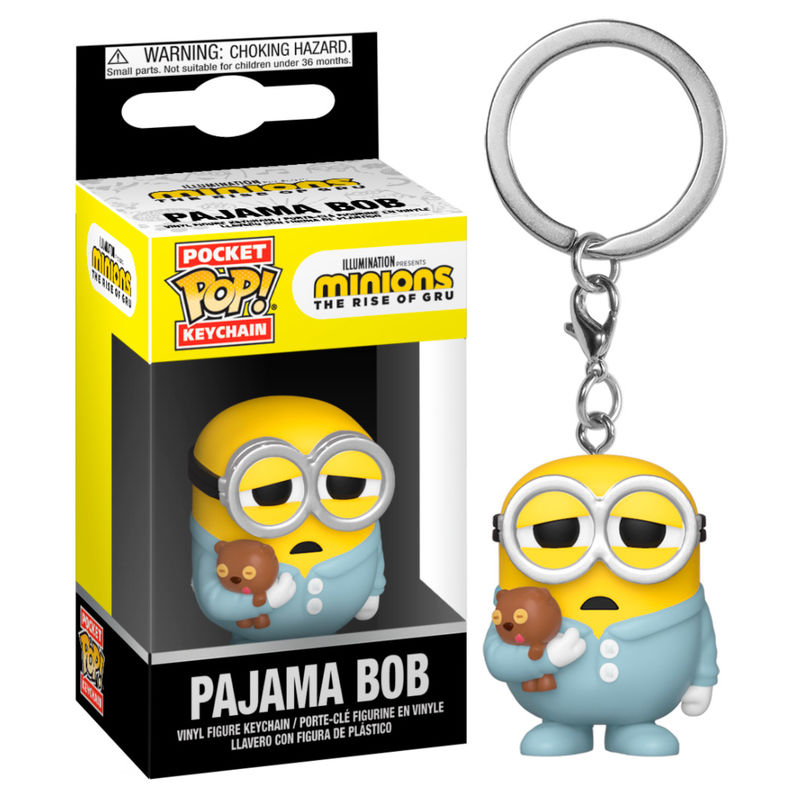 Pocket POP keychain Minions 2 Pajama Bob Nerdscape