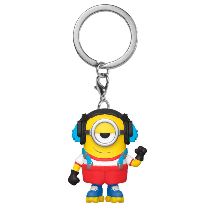 Pocket POP keychain Minions 2 Roller Skating Stuart Nerdscape