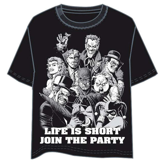 DC Comics Batman Party adult t-shirt Nerdscape