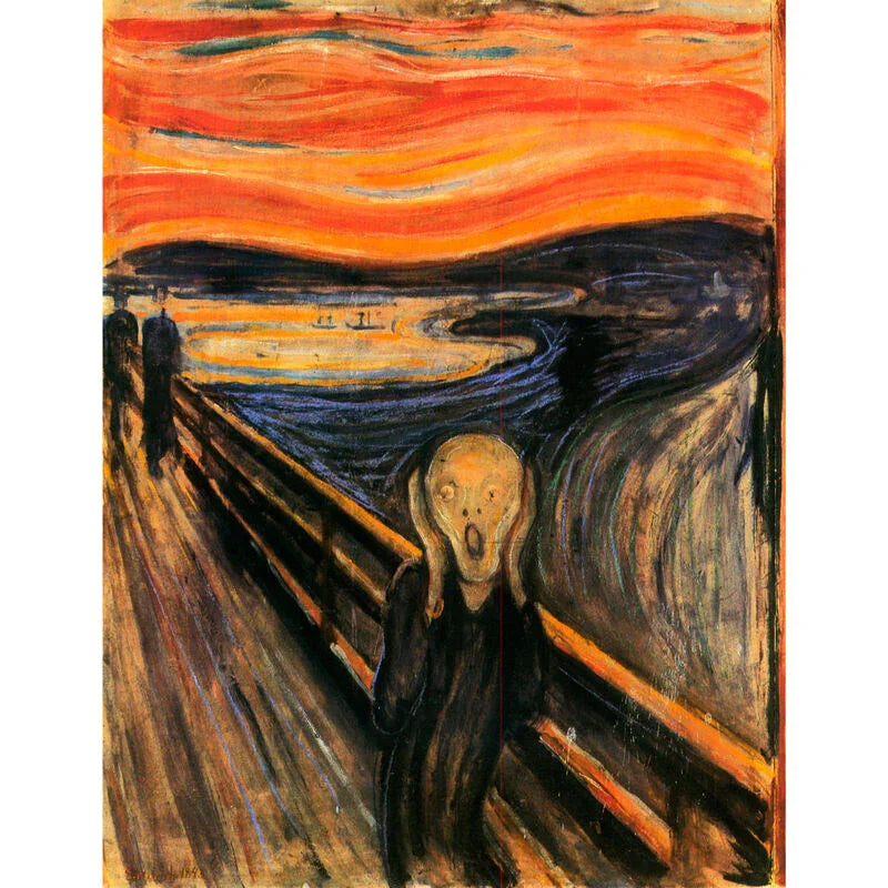 Museum Collection Munch The Sream puzzle 1000pcs Nerdscape
