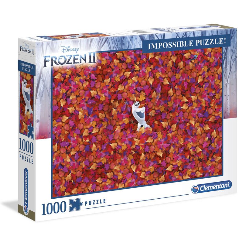Disney Frozen 2 Olaf Impossible puzzle 1000pcs - Nerdscape