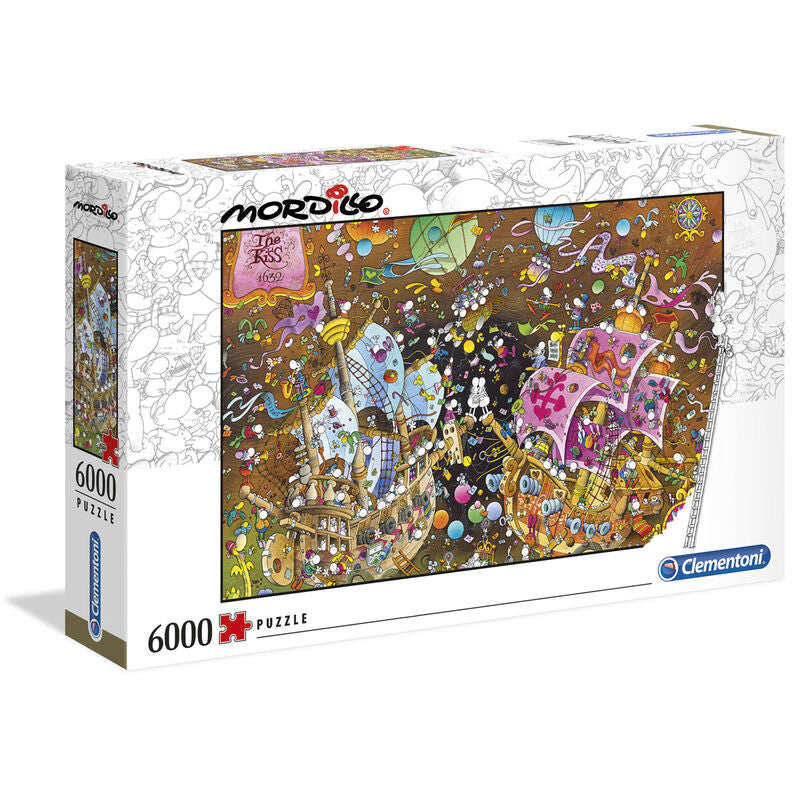 Mordillo The Kiss High Quality puzzle 6000pcs Nerdscape