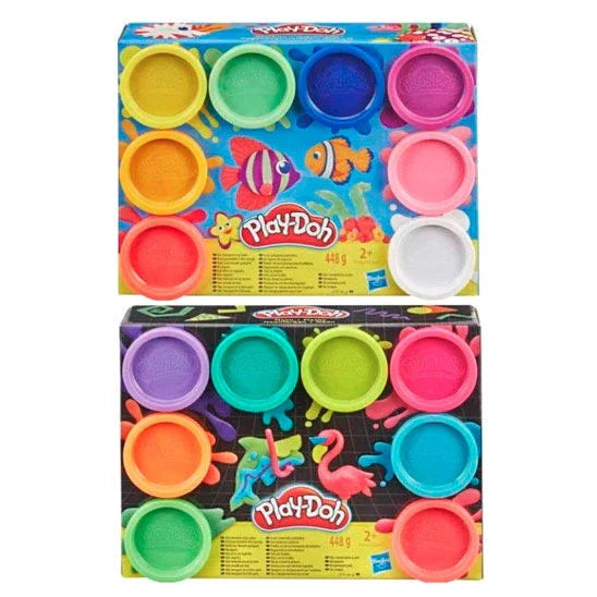 Play-Doh Set 8 Vasetti Modelling Clay - Nerdscape Nerdscape