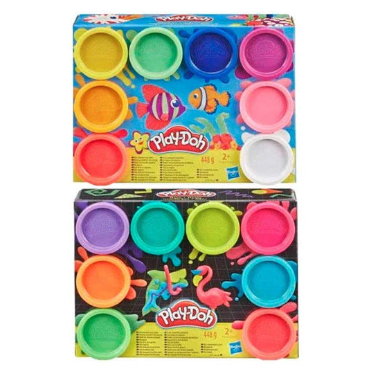 Play-Doh Set 8 Vasetti Modelling Clay - Nerdscape Nerdscape