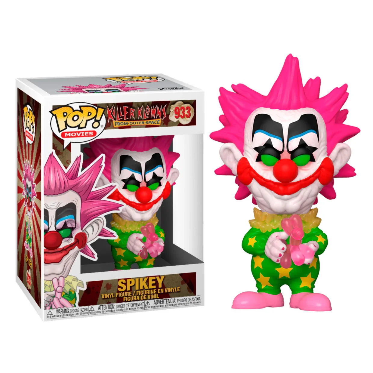POP figure Killer Klowns From Outer Space Spikey Nerdscape
