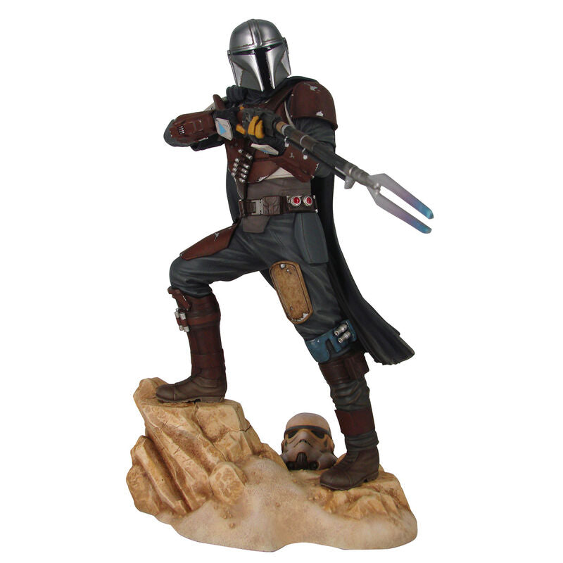Star Wars Premier Collection The Mandalorian statue 29cm Nerdscape