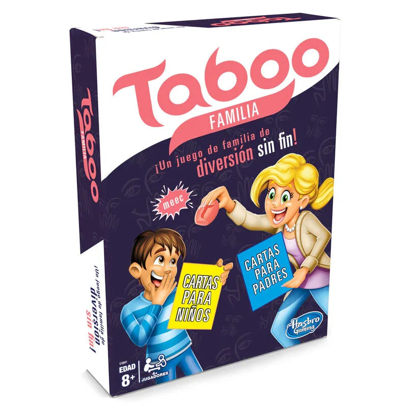 Tabu Family Edizione Spagnola - Gioco da Collezione - Nerdscape Nerdscape
