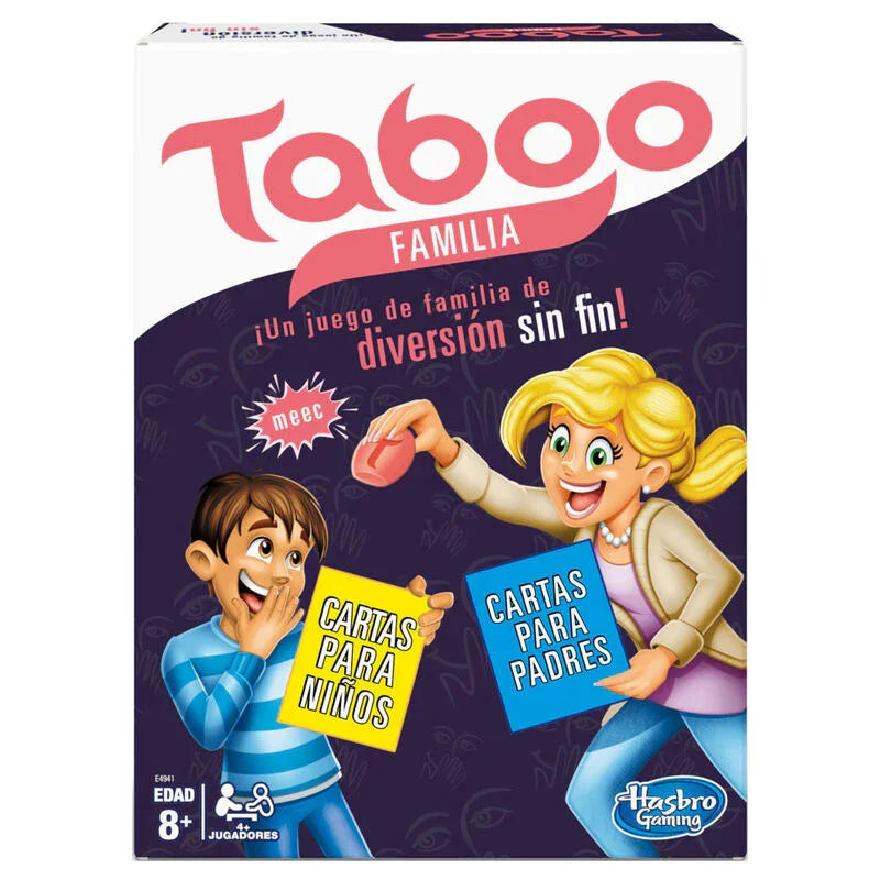 Tabu Family Edizione Spagnola - Gioco da Collezione - Nerdscape Nerdscape
