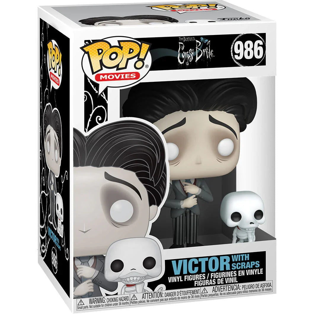 Funko Pop! Corpse Bride Victor Van Dort - Figura da Collezione Vinyl Nerdscape
