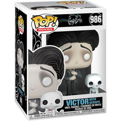 Funko Pop! Corpse Bride Victor Van Dort - Figura da Collezione Vinyl Nerdscape