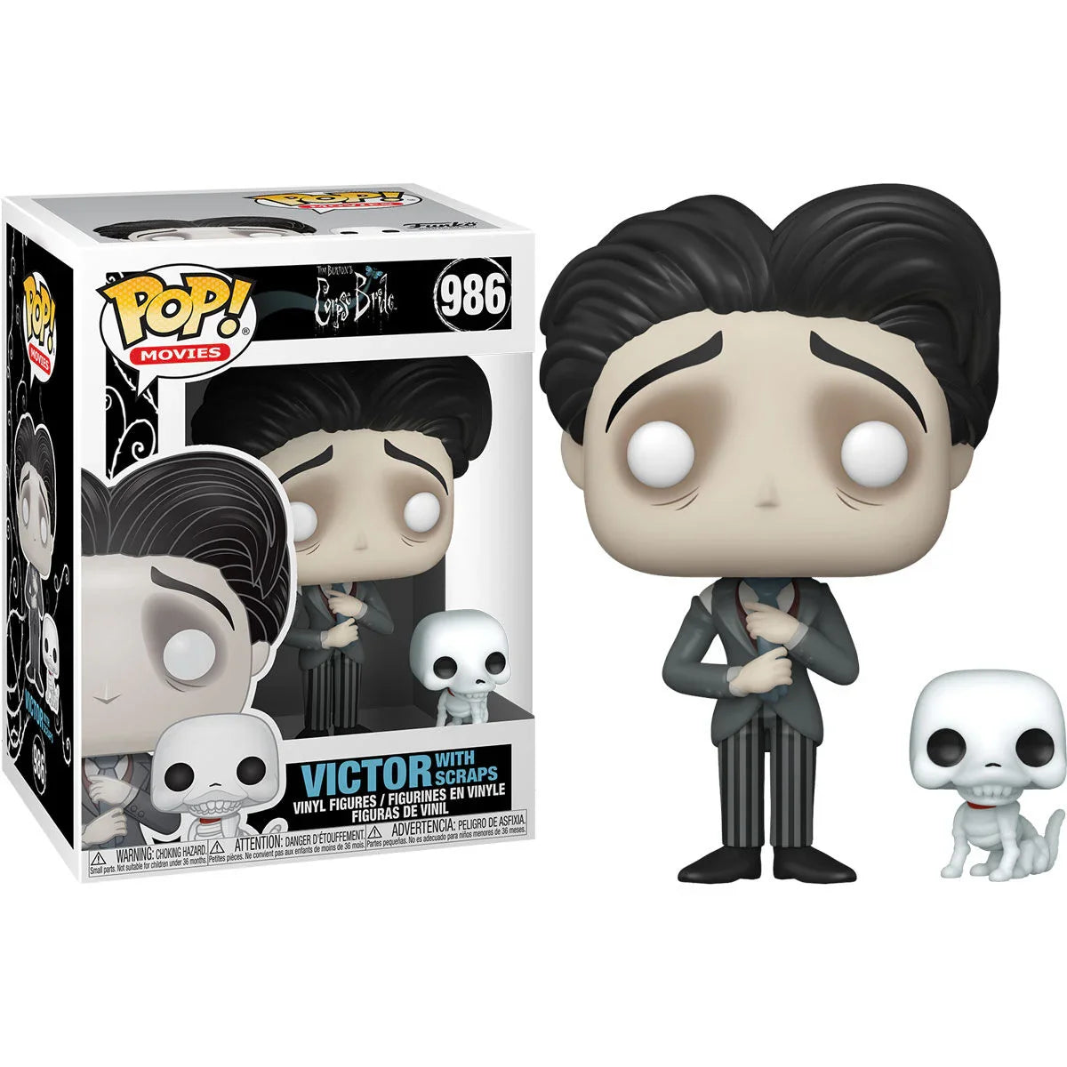 Funko Pop! Corpse Bride Victor Van Dort - Figura da Collezione Vinyl Nerdscape