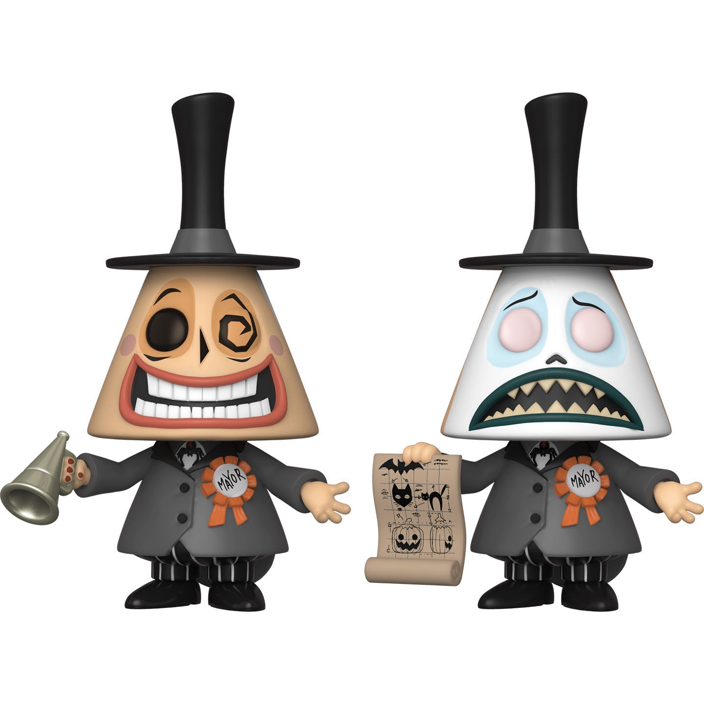 POP figure Disney Nightmare Before Christmas Mayor with Megaphone 5 + 1 Chase - Nerdscape
