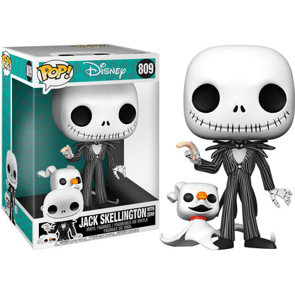 POP figure Disney Nightmare Before Christmas Jack with Zero 25cm - Nerdscape