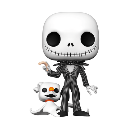 POP figure Disney Nightmare Before Christmas Jack with Zero 25cm - Nerdscape