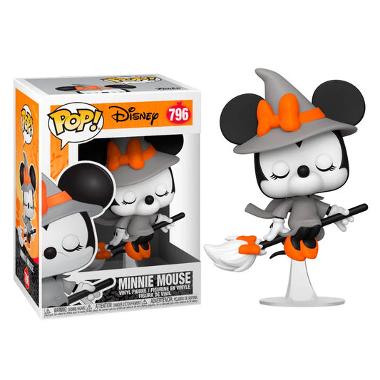 Figurine POP Disney Minnie sorcière d'Halloween