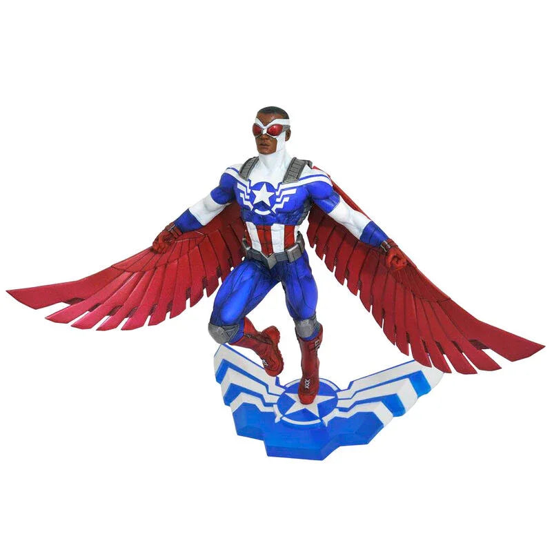 Marvel Captain America Sam Wilson diorama statue 25cm Nerdscape