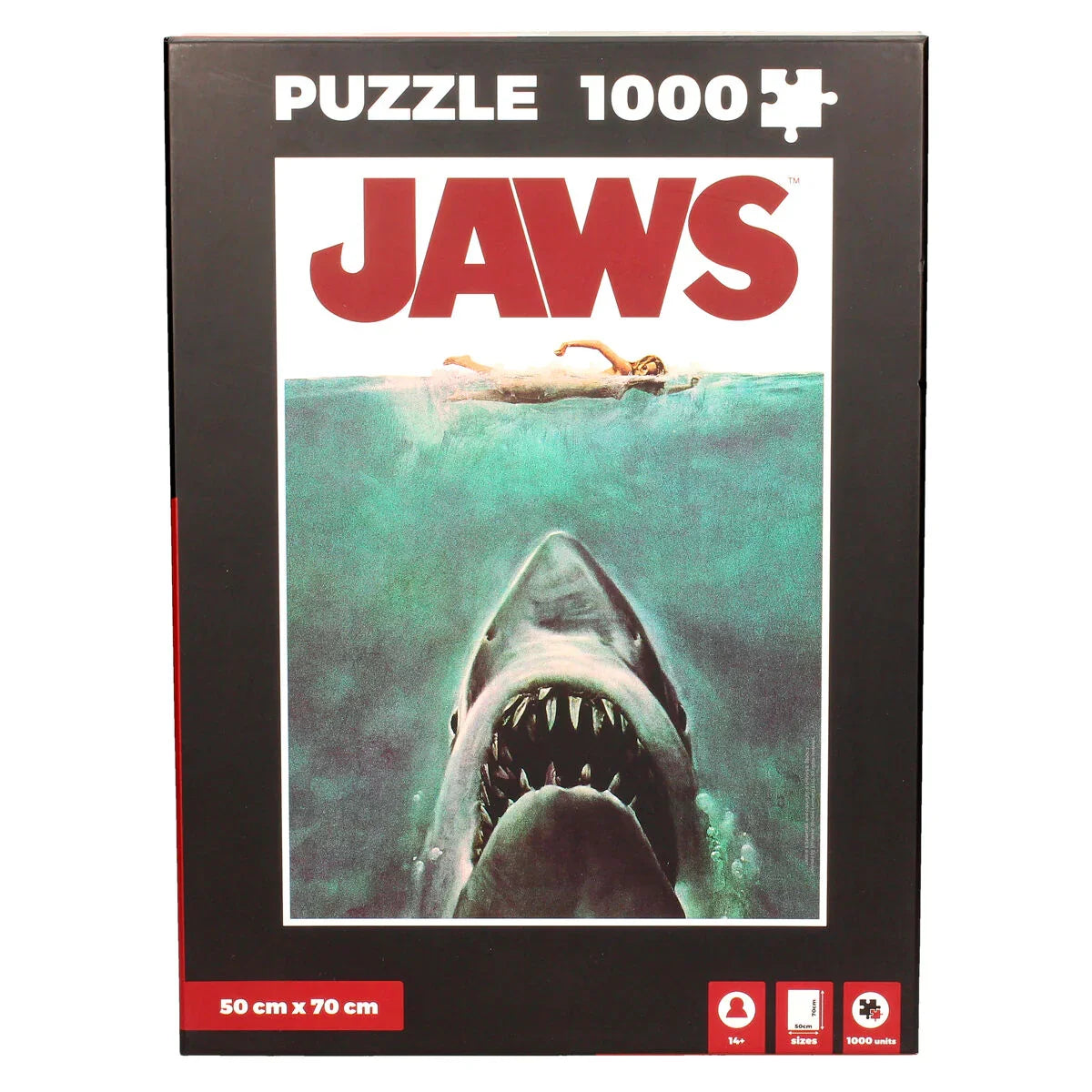 Jaws Poster puzzle 1000pcs Nerdscape