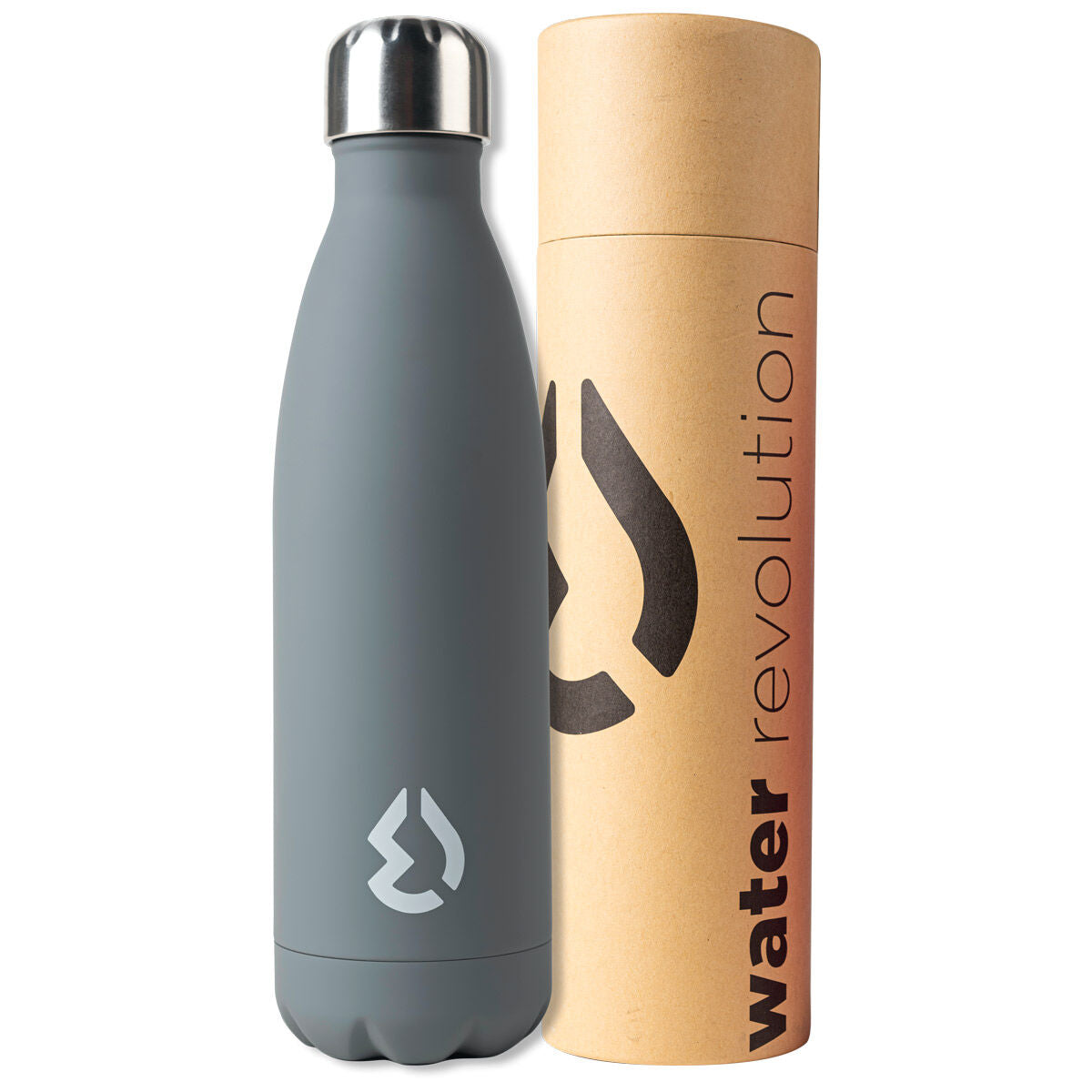 Water Revolution Grey water bottle 500ml Nerdscape