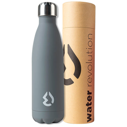 Water Revolution Grey water bottle 500ml Nerdscape