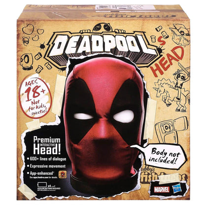 Marvel Legends Deadpool Testa Interattiva Animatronica - Figura da Collezione - Nerdscape Nerdscape