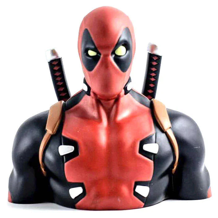 Marvel Deadpool money box bust 20cm Nerdscape