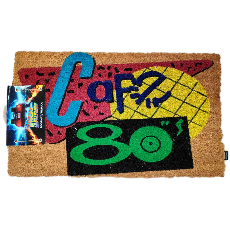 Back to the Future Coffee 80 doormat Nerdscape