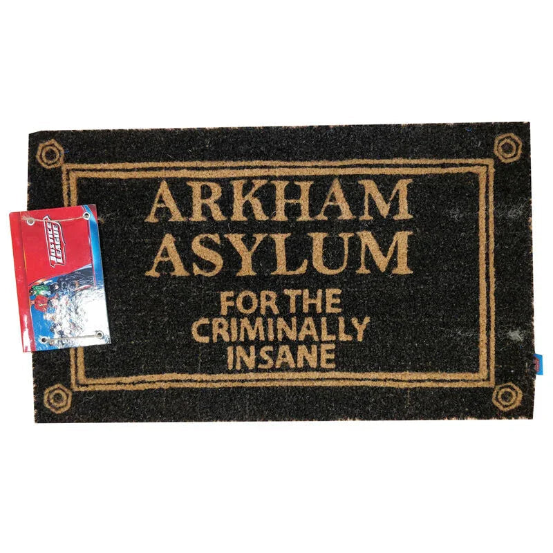 DC Comics Arkham Asylum doormat Nerdscape