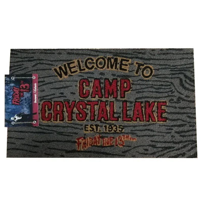 Friday 13th Welcome Camp Crystal doormat Nerdscape