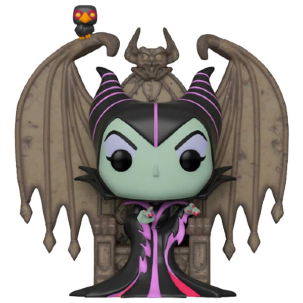POP figure Disney Villains Maleficent with Throne Nerdscape
