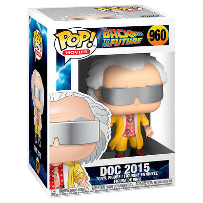 Funko Pop! Back To The Future Doc 2015 - Figura da Collezione Vinyl Nerdscape