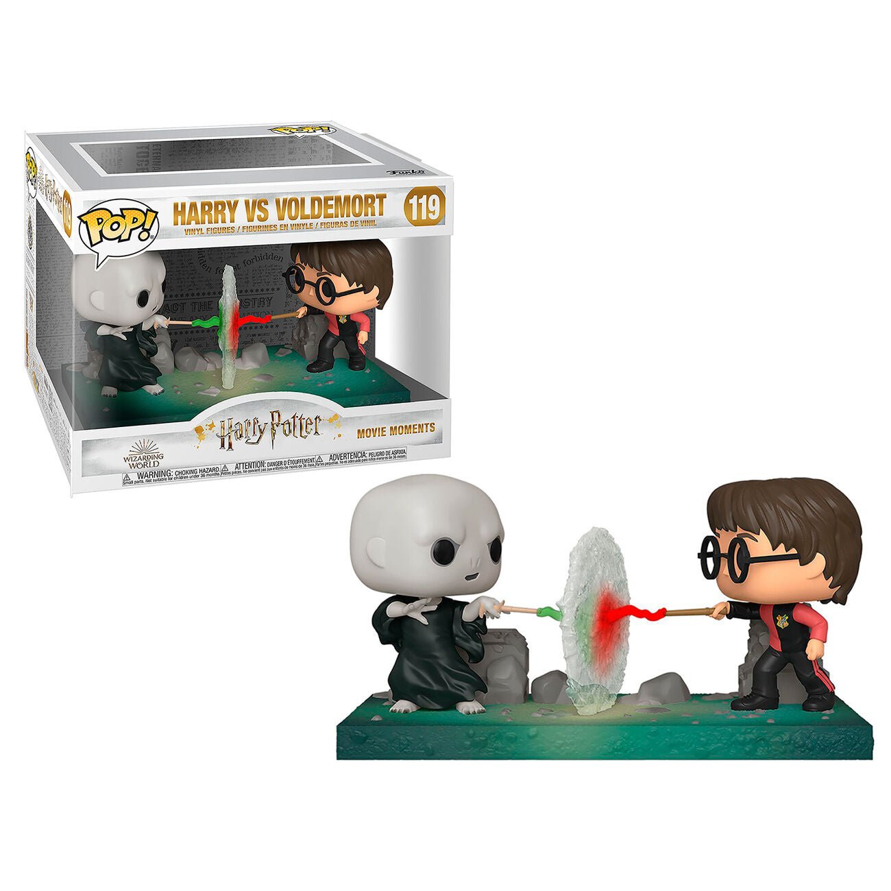 Funko Pop! Movie Moment Harry Potter vs Voldemort 119 - Il Duello Finale - Nerdscape - Nerdscape