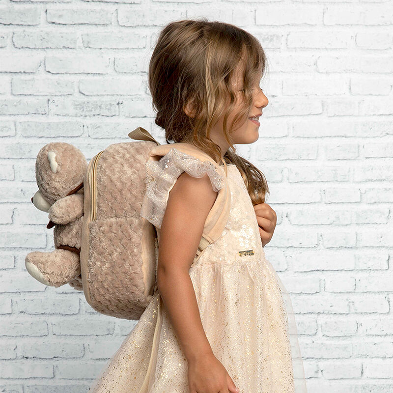 Milly Bear backpack with plush toy 26cm Nerdscape