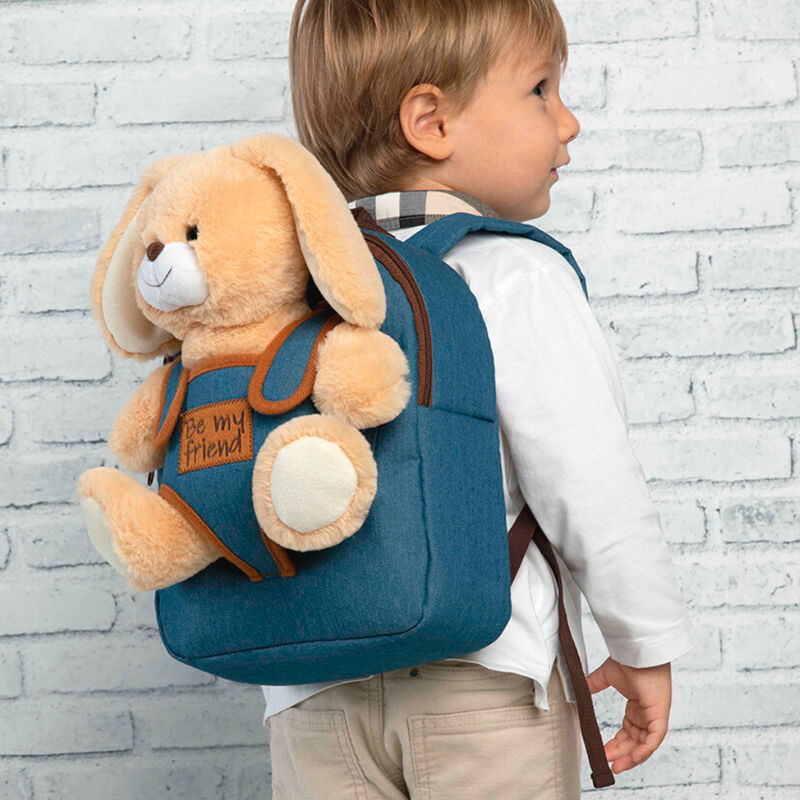 Bob Bunny backpack with plush toy 26cm Nerdscape