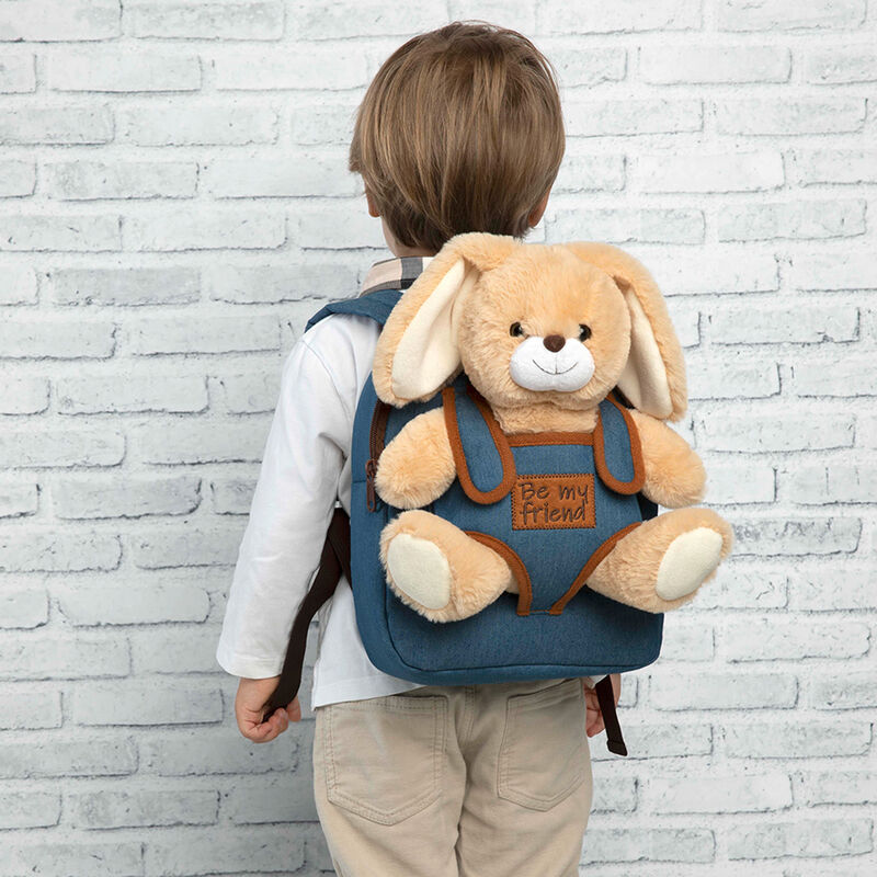 Bob Bunny backpack with plush toy 26cm Nerdscape