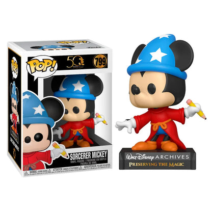 POP figure Disney Archives Sorcerer Mickey Nerdscape