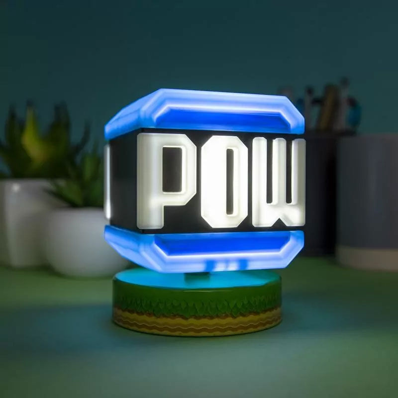 Super Mario POW Icon Light Nerdscape