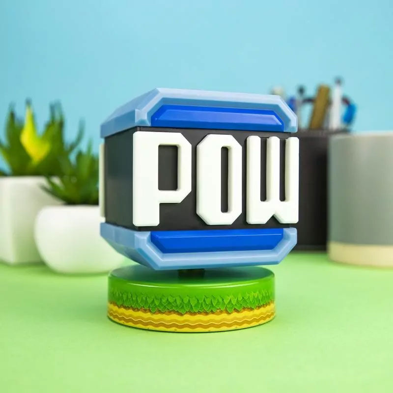 Super Mario POW Icon Light Nerdscape
