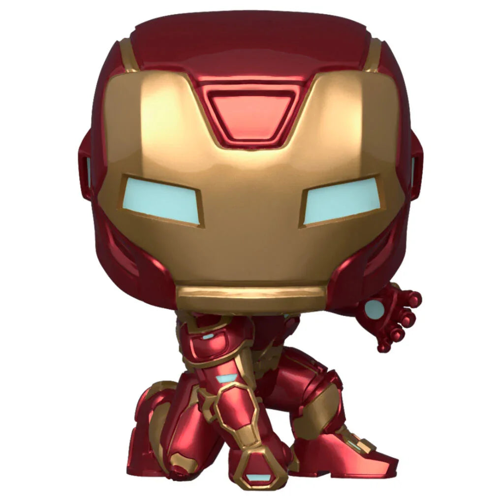 POP figure Marvel Avengers Game Iron Man Stark Tech Suit Nerdscape