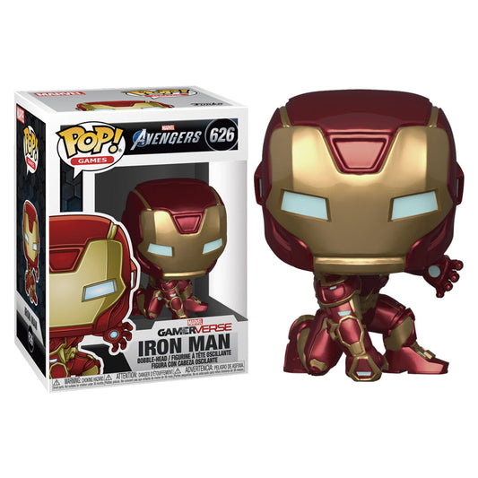 Figurine POP Marvel Avengers Iron Man en tenue Stark