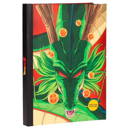 Dragon Ball Shenron A5 notebook with lights Nerdscape