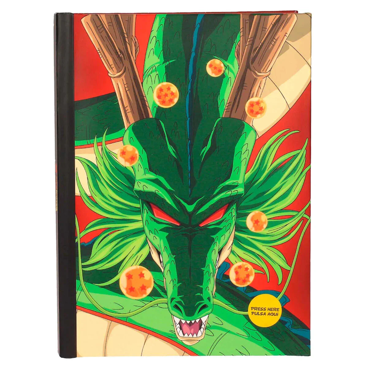 Dragon Ball Shenron A5 notebook with lights Nerdscape