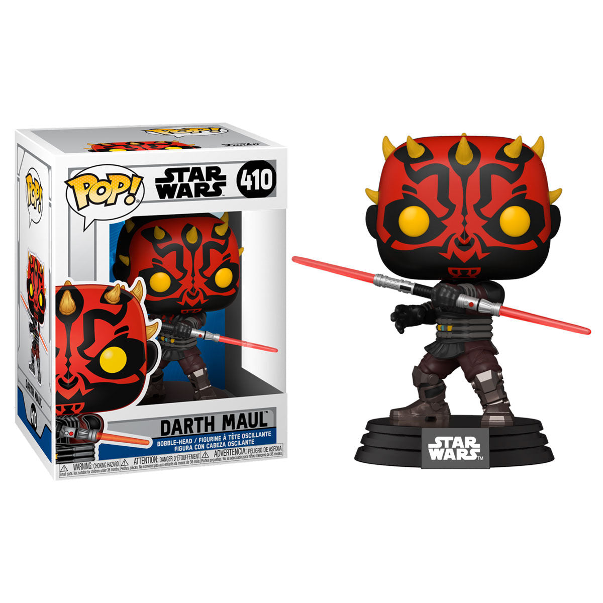 Funko Pop! Star Wars Darth Maul - Figura da Collezione Vinyl Nerdscape