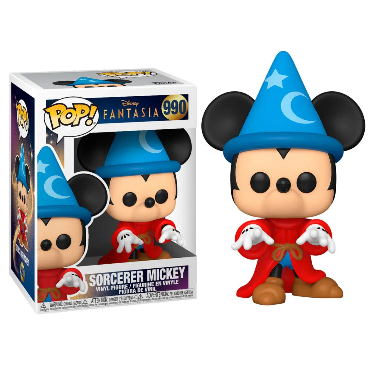 POP figure Disney Fantasia 80th Sorcerer Mickey Nerdscape