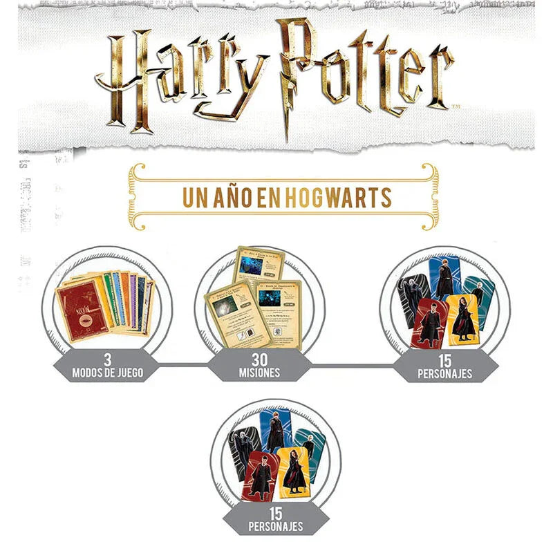 Harry Potter One Year in Hogwarts Gioco da Collezione - Nerdscape Nerdscape