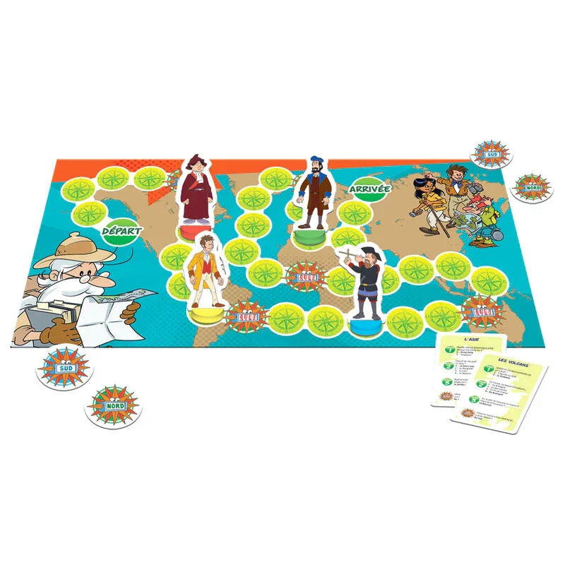 Spanish Once Upon a Time... The Explorers game Nerdscape