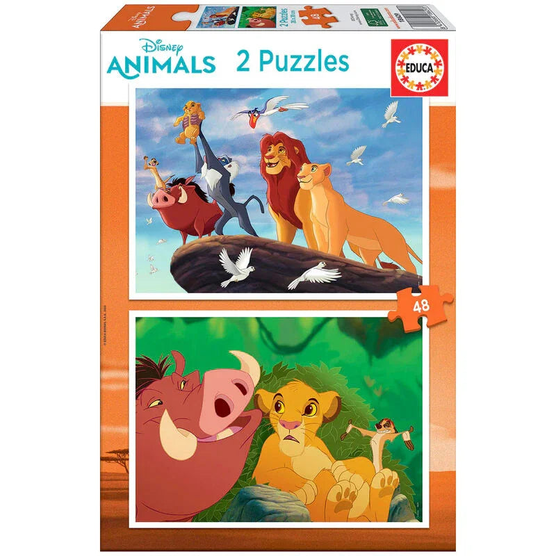 Disney The Lion King puzzle 2x48pcs Nerdscape